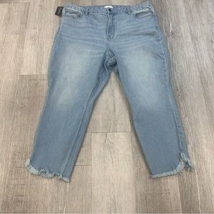 Women's Jen 7 Frayed Hem Jeans Size 20